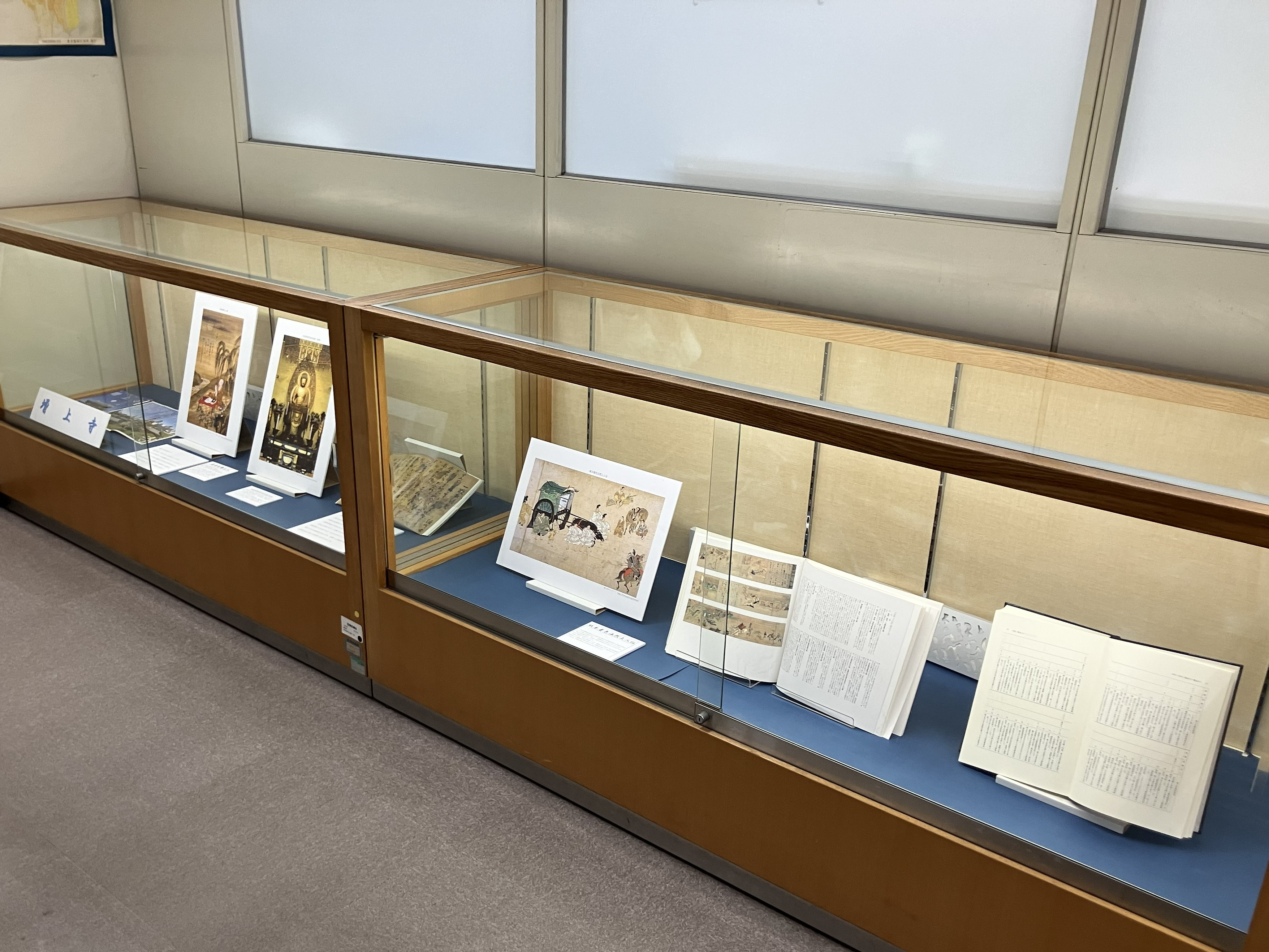 みなとガラス展示「増上寺」